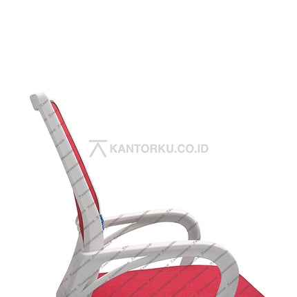 Catier III W-COT, kursi kantor modern dengan sandaran lengan nyaman & kaki U elegan – hanya di KANTORKU.CO.ID