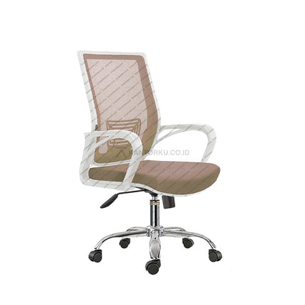Kursi hadap kerja Catier II WCR dengan desain formal, cocok untuk ruang rapat kantor – Kantorku.co.id.