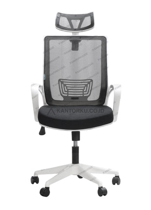 Kursi hadap Catier I WFW dengan rangka kaki cantilever kokoh dan dudukan empuk – tersedia di Kantorku.co.id.