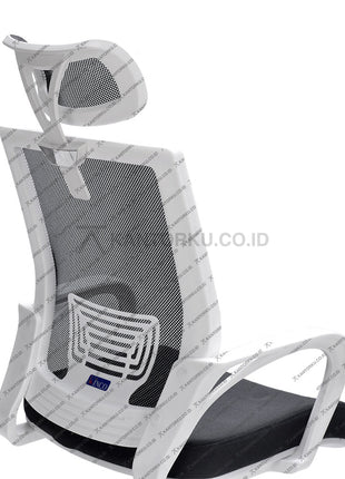 Kursi meeting Catier I WFW dengan desain modern, armrest nyaman, dan kaki U – beli di Kantorku.