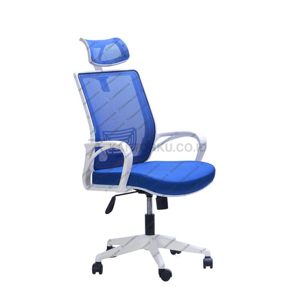 Kursi kantor Catier I WFW tipe hadap, sandaran ergonomis, kaki U kokoh – Kantorku.co.id.