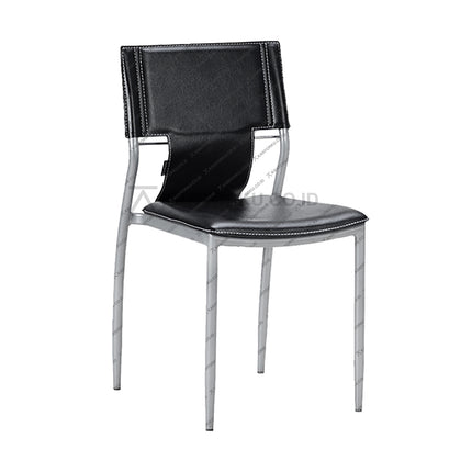 Kursi Cofemo CC03 Stackable Rangka Besi Silver – Kantorku.co.id