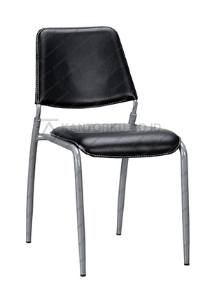 Kursi Cofemo CC12 Stackable Rangka Besi Silver – Kantorku.co.id