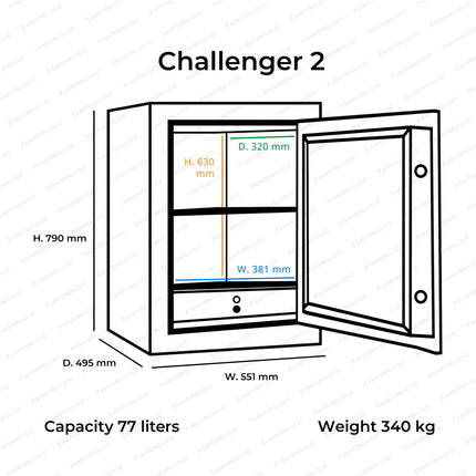 brankas tahan panas hingga 90 menit untuk dokumen berharga — kantorku.co.id