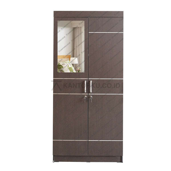 Lemari Pakaian LUNAR CLS201 Cermin