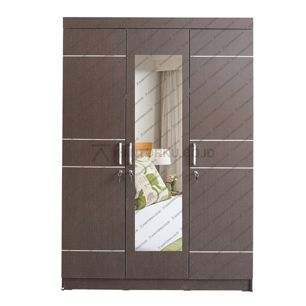 Lemari Pakaian LUNAR CLS301 Cermin