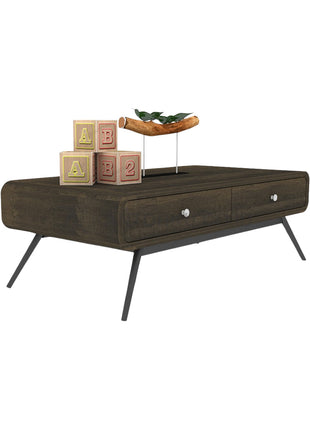 Expo CT1224 coffee table warna oak gelap – kantorku.co.id
