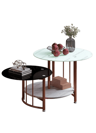 Meja tamu CT RENATA dua tingkat dengan desain modern elegan – Tersedia di kantorku.co.id