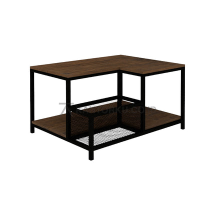 Expo MCT8049 coffee table kayu dan besi – kantorku.co.id