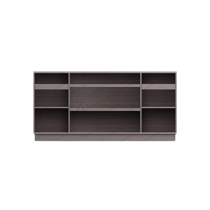 Kabinet CR 012 kombinasi warna Grey Ashtree dan putih modern minimalis – Tersedia di Kantorku.co.id