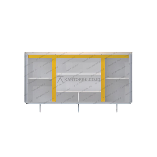 CR 014 kabinet mewah dengan kaca fluted untuk ruang tamu – Tersedia di Kantorku