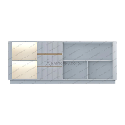CR 017 kabinet kontemporer finishing premium untuk ruang keluarga – Tersedia di Kantorku.co.id