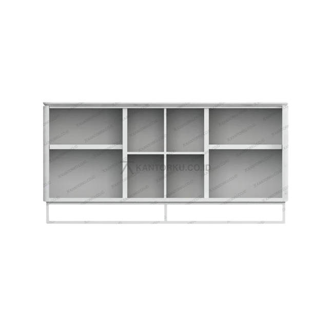CR Marble 160 kabinet mewah dengan finishing PVC vacuum marble – Tersedia di Kantorku