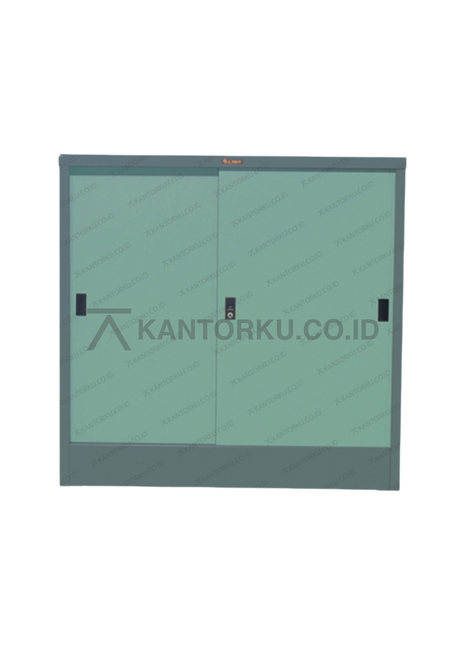 Lemari arsip Lion Metal L31 pintu geser besi kokoh tersedia di Kantorku