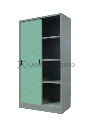 Lion Metal L33A kabinet arsip sliding modern hadir di kantorku.co.id