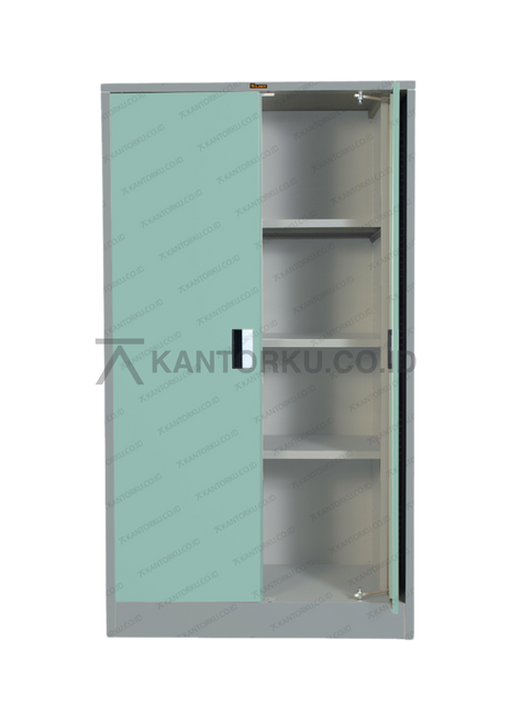 Lemari arsip Lion Metal L35 pintu retracting tersedia di Kantorku