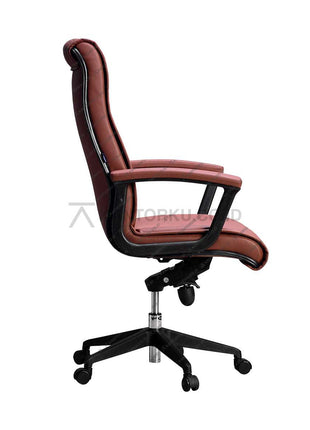 Indachi D520 HDT kursi direktur ergonomis dengan frame kaki nylon kokoh – kantorkudotcodotid