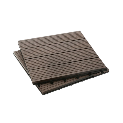 Kayu Asri Decking Tile untuk balkon dan teras
