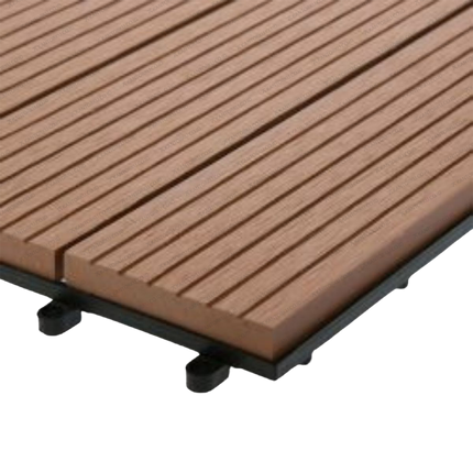 Decking Tile Kayu Asri untuk area kolam renang