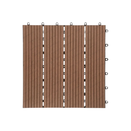 Decking WPC Kayu Asri tahan cuaca dan kelembapan