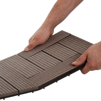 Lantai Outdoor KAYU ASRI Decking Tile DIY 2