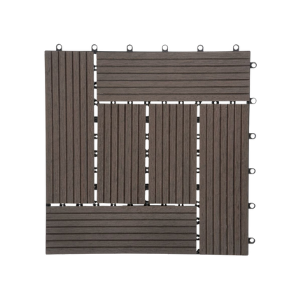 Lantai Outdoor KAYU ASRI Decking Tile DIY 2