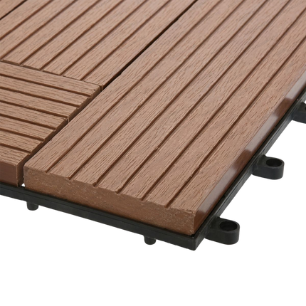 Lantai Outdoor KAYU ASRI Decking Tile DIY 2