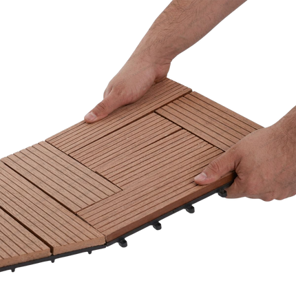 Lantai Outdoor KAYU ASRI Decking Tile DIY 2