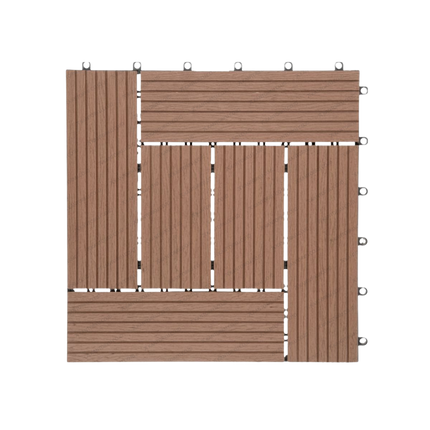 Lantai Outdoor KAYU ASRI Decking Tile DIY 2