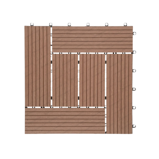 Lantai Outdoor KAYU ASRI Decking Tile DIY 2