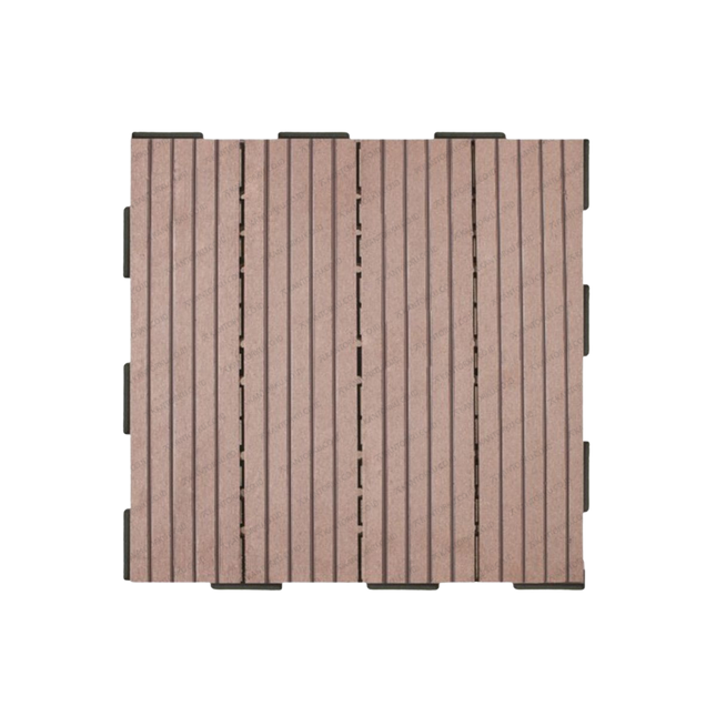 Kayu Asri Decking Tile WPC untuk lantai outdoor