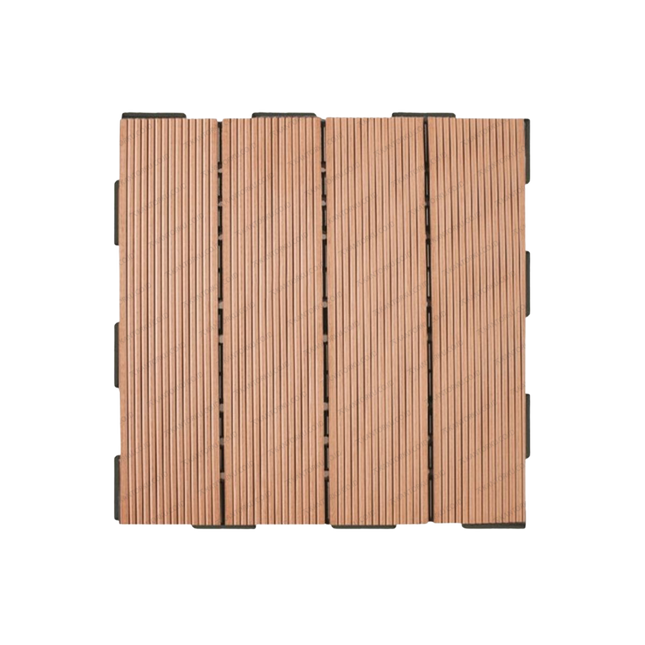 Decking Tile Kayu Asri berbahan Wood Plastic Composite