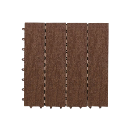 Decking Tile Kayu Asri berbahan Wood Plastic Composite