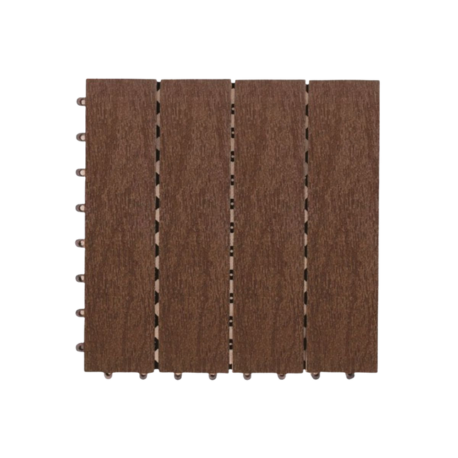 Decking Tile Kayu Asri berbahan Wood Plastic Composite