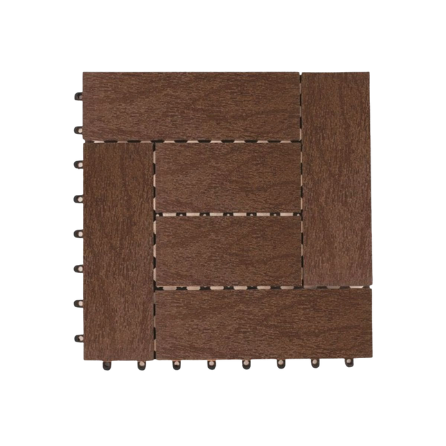 Lantai Outdoor KAYU ASRI Decking Tile DIY DL2