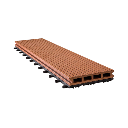 Kayu Asri Decking Tile WPC untuk lantai outdoor