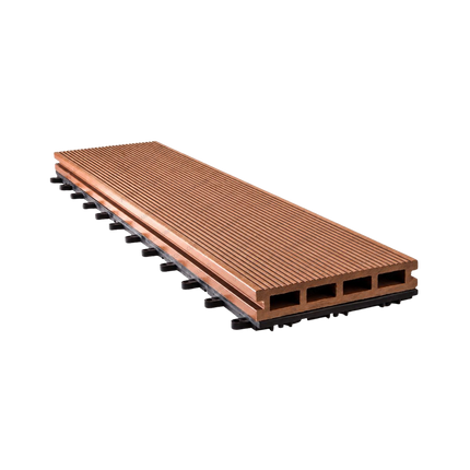Kayu Asri Decking Tile WPC untuk lantai outdoor