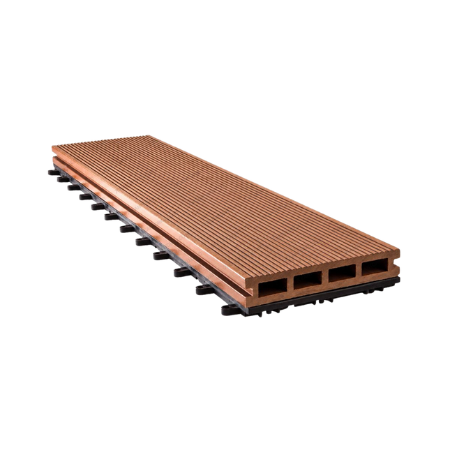 Kayu Asri Decking Tile WPC untuk lantai outdoor
