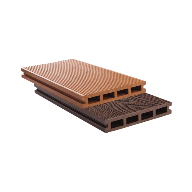 Kayu Asri Hollow Deck WPC untuk lantai outdoor
