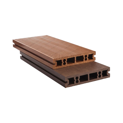 Kayu Asri Hollow Deck WPC untuk lantai outdoor