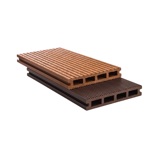Kayu Asri Hollow Deck WPC untuk lantai outdoor