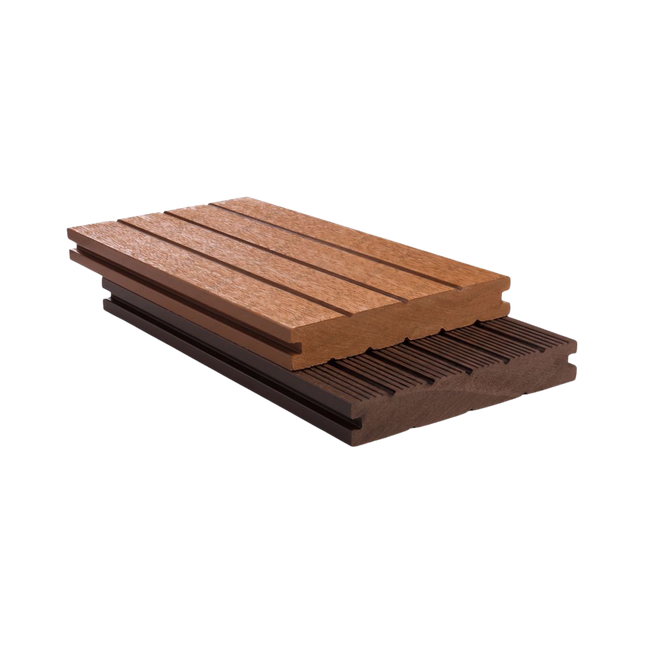 Solid Deck Kayu Asri berbahan Wood Plastic Composite