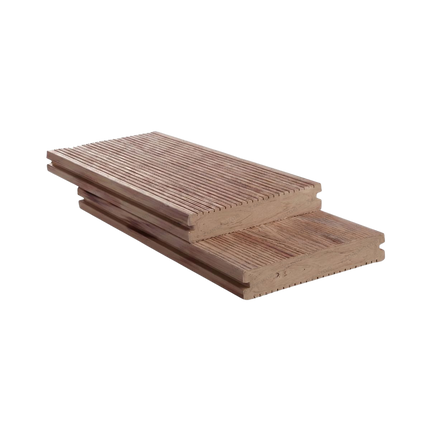 Lantai outdoor Kayu Asri Solid Deck tahan cuaca