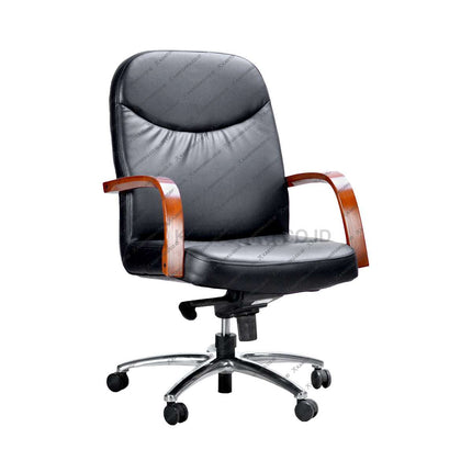 Kursi Savello Diamond LCA mewah dengan bahan kulit premium dan sistem HDT ergonomis Kantorku.co.id