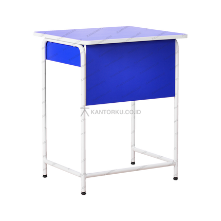 Meja siswa DMB 01 dengan permukaan HPL tahan lama dari kantorku.co.id