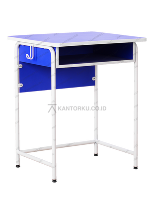 Meja belajar ergonomis DMB 01 dengan desain modern – Kantorku
