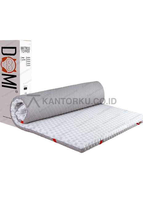 Topper kasur 3D knitting dengan lapisan latex natural dan busa empuk – Kantorku