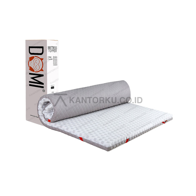 Topper kasur 3D knitting dengan lapisan latex natural dan busa empuk – Kantorku