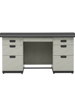 Meja kantor ALBA Metal DP 402 bahan besi kokoh