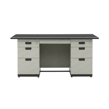 Meja kantor ALBA Metal DP 402 bahan besi kokoh
